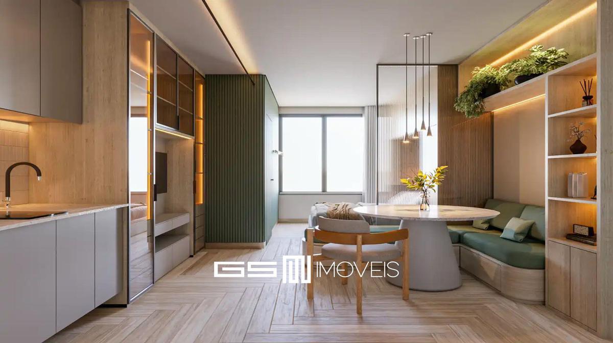 Apartamento, Centro, 1 Quarto, 0 Vaga, 1 Suíte