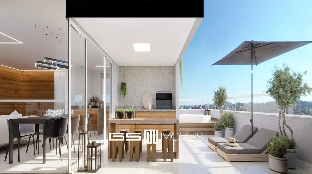 Cobertura, Nova Suíssa, 4 Quartos, 3 Vagas, 1 Suíte