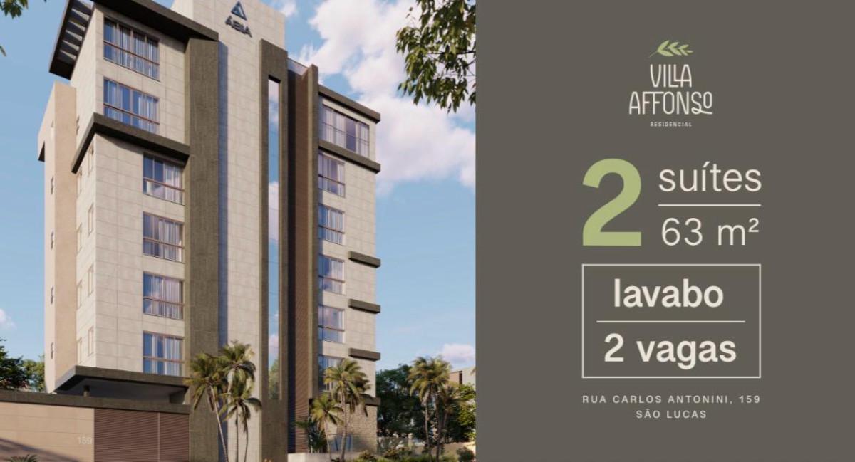 Cobertura, São Lucas, 2 Quartos, 2 Vagas, 2 Suítes