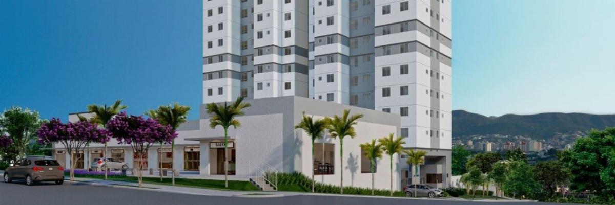 Apartamento, Milionários, 2 Quartos, 0 Vaga