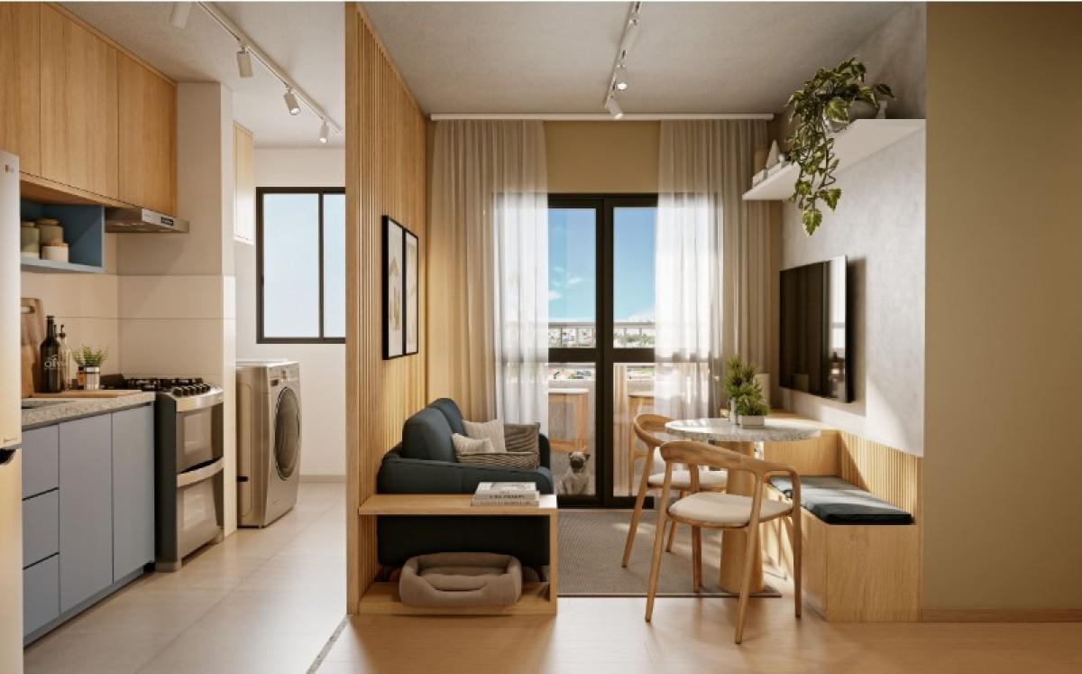 Apartamento, Alípio de Melo, 2 Quartos, 1 Vaga