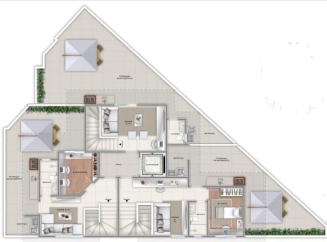 Apartamento, Nova Vista, 3 Quartos, 3 Vagas, 1 Suíte