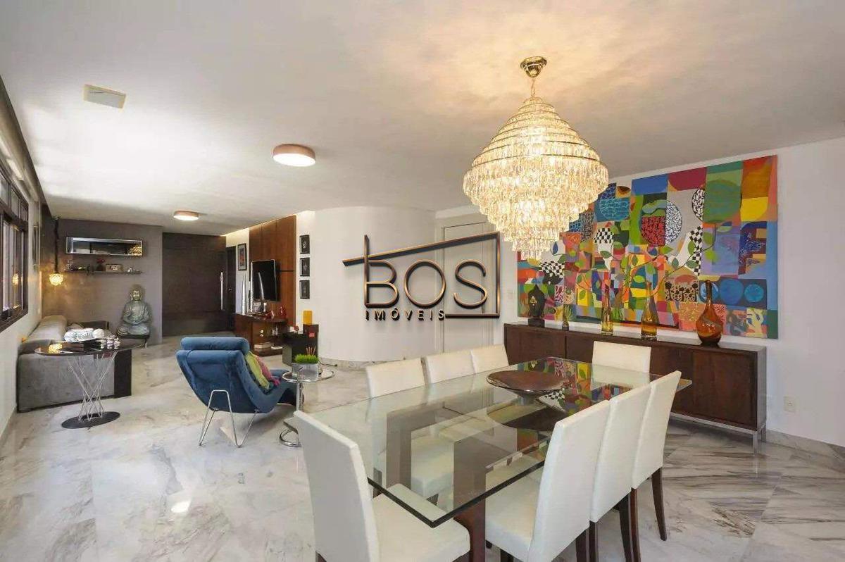 Apartamento, Lourdes, 4 Quartos, 3 Vagas, 2 Suítes