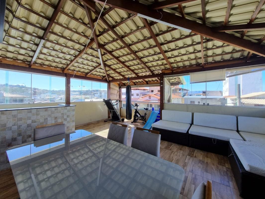 Cobertura, Palmeiras, 3 Quartos, 1 Vaga