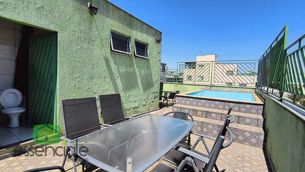 Cobertura, Jardim Riacho das Pedras, 3 Quartos, 1 Vaga, 2 Suítes