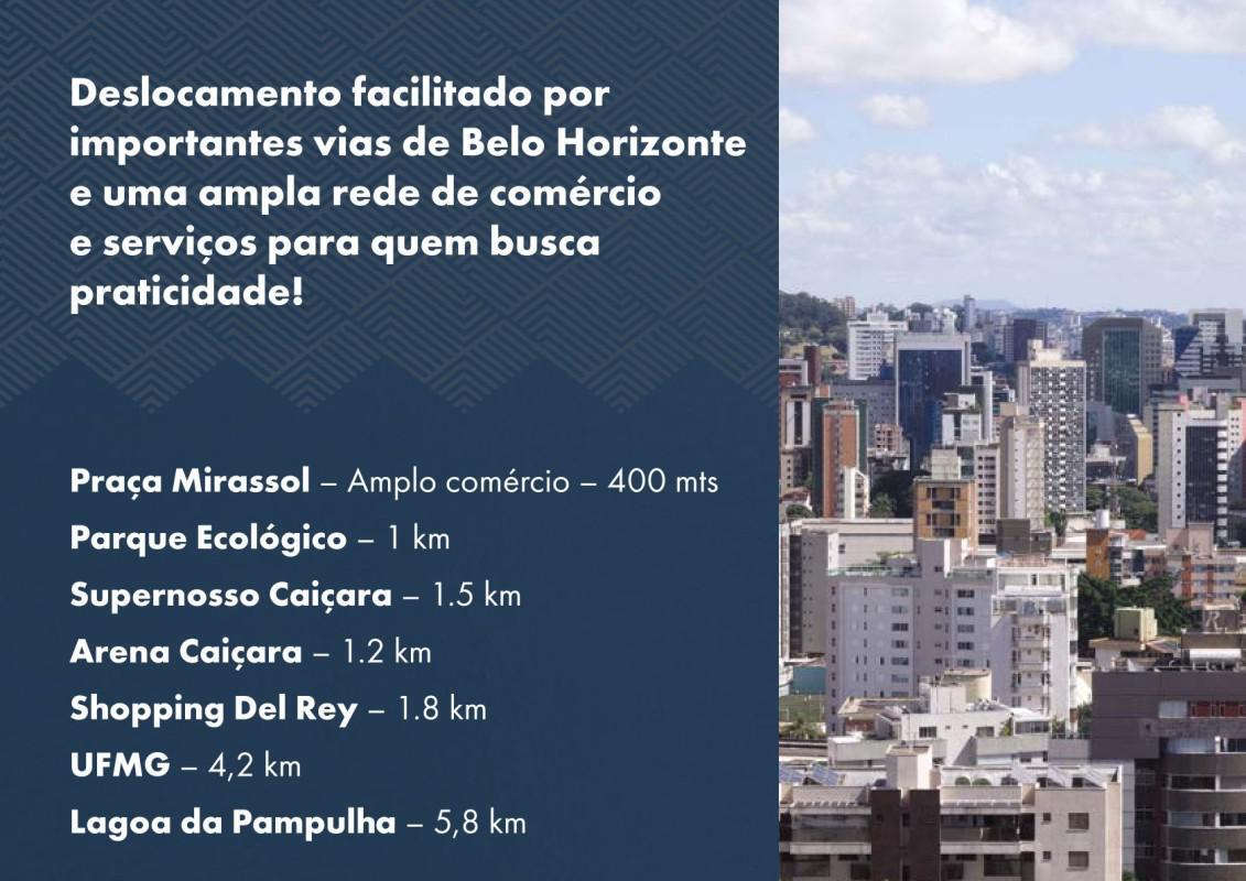 Apartamento, Alto Caiçaras, 2 Quartos, 1 Vaga, 1 Suíte