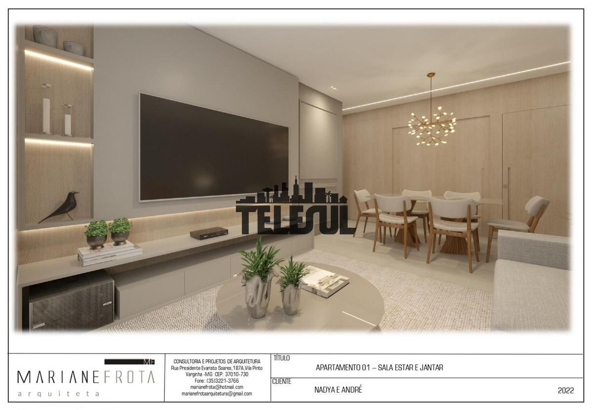 Apartamento, Jardim Andere, 3 Quartos, 2 Vagas, 1 Suíte