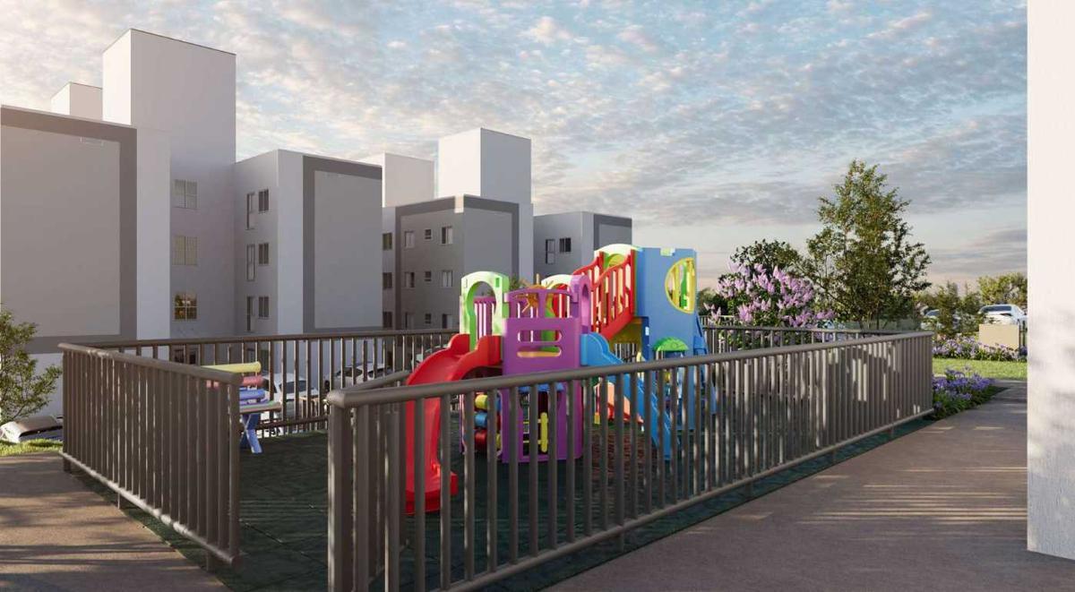 Apartamento, Palmital, 2 Quartos, 1 Vaga