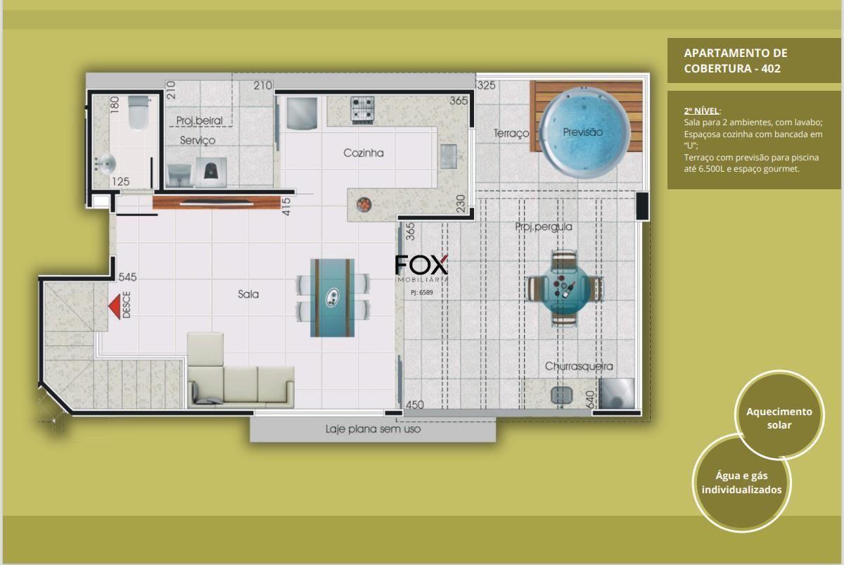 Apartamento, Vila Paris, 3 Quartos, 2 Vagas, 1 Suíte