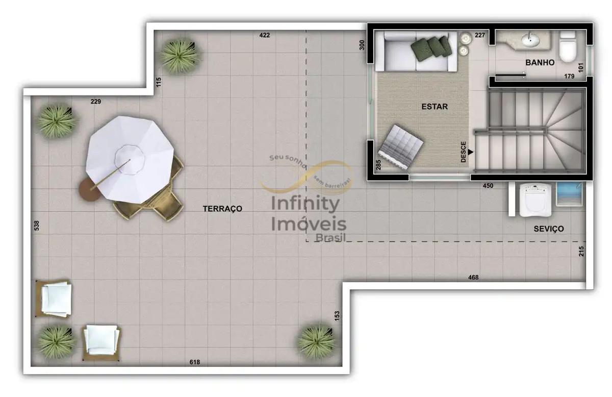 Apartamento, Serra, 3 Quartos
