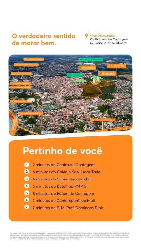 Apartamento, Três Barras, 2 Quartos, 1 Vaga, 1 Suíte