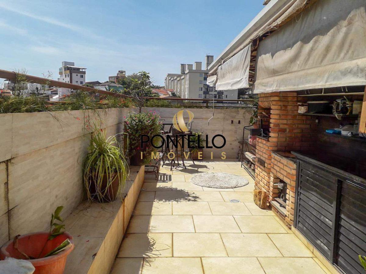 Cobertura, Ouro Preto, 3 Quartos, 2 Vagas, 1 Suíte