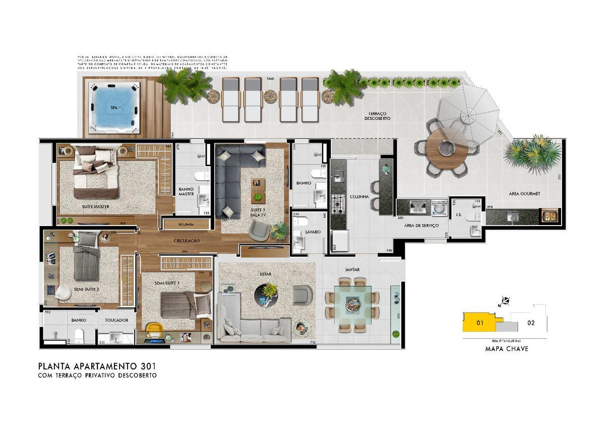 Cobertura, Santo Antônio, 3 Quartos, 3 Vagas, 1 Suíte