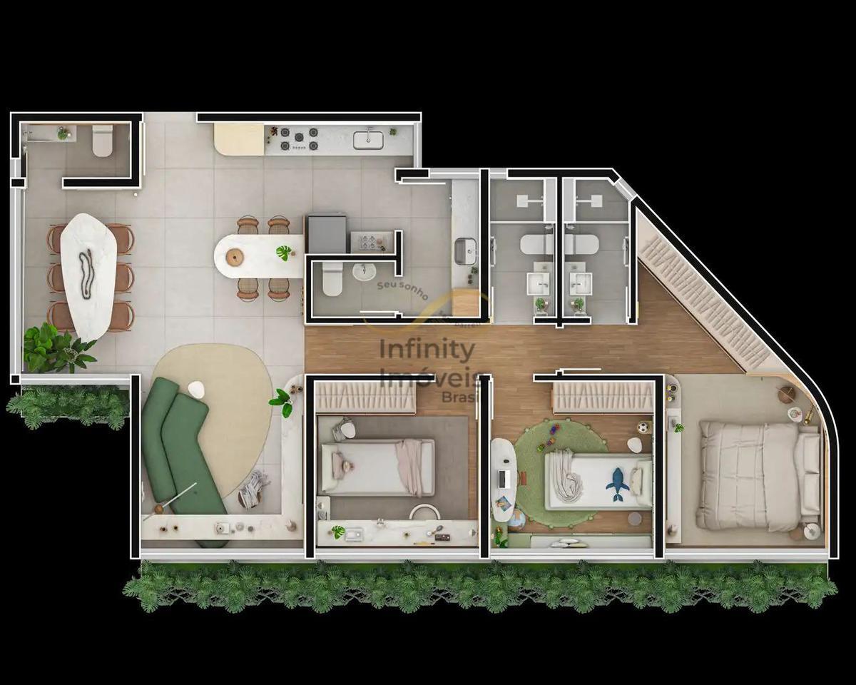 Apartamento, Santa Lúcia, 4 Quartos