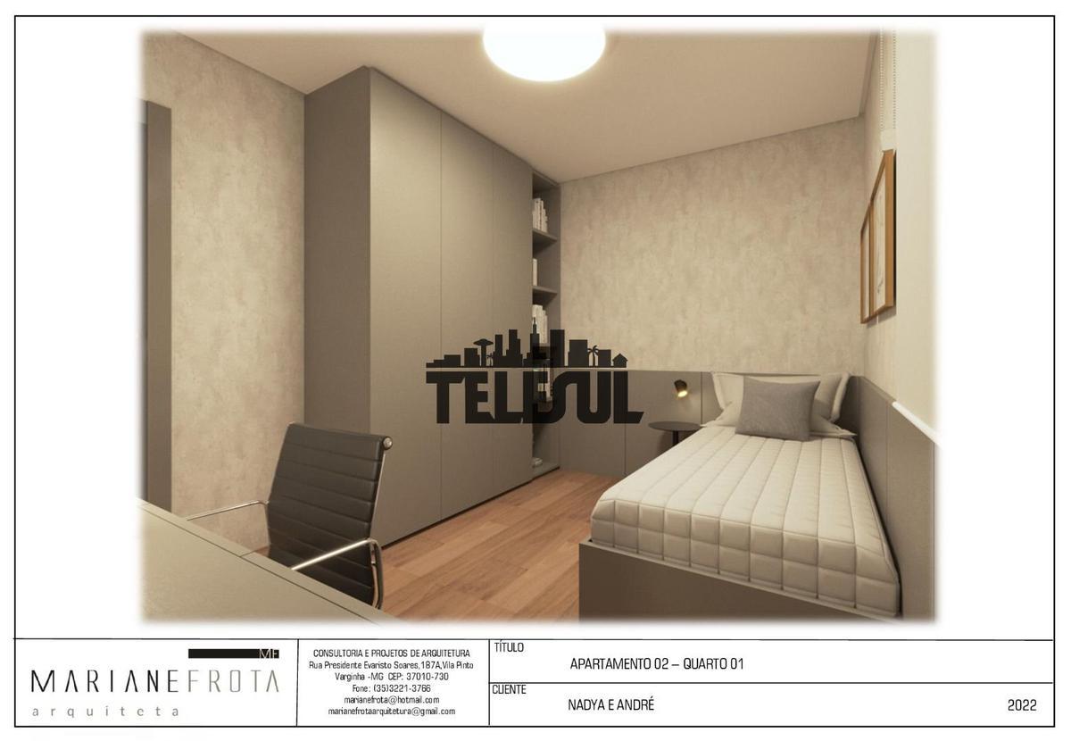 Apartamento, Jardim Andere, 3 Quartos, 2 Vagas, 1 Suíte