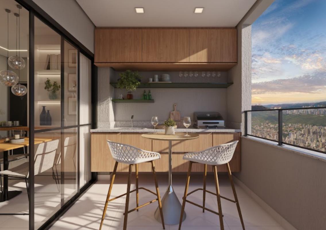 Apartamento, Serra, 2 Quartos, 1 Vaga, 1 Suíte