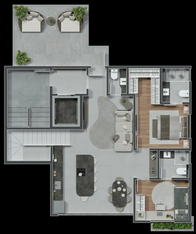 Apartamento, Santo Antônio, 2 Quartos, 2 Vagas, 2 Suítes