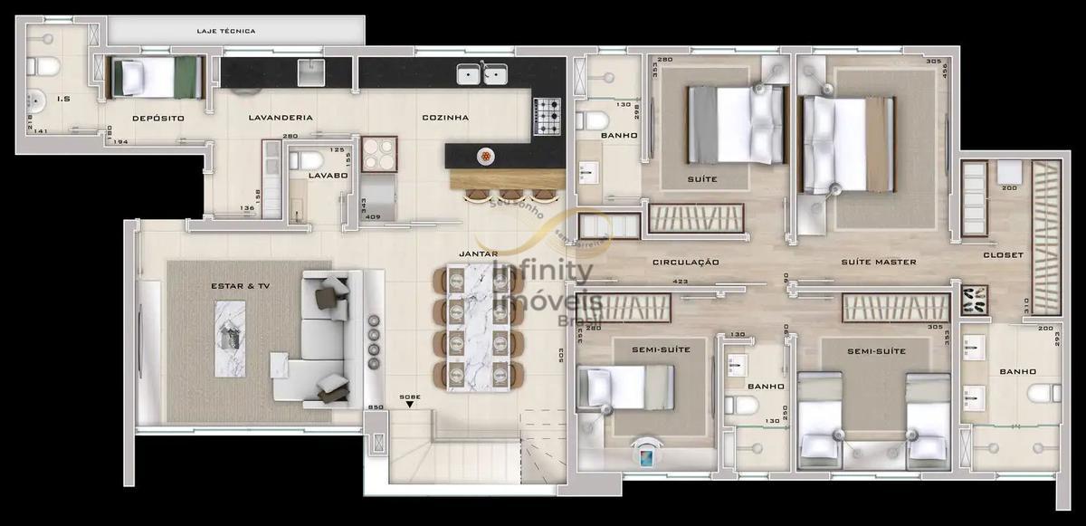 Apartamento, Anchieta, 4 Quartos