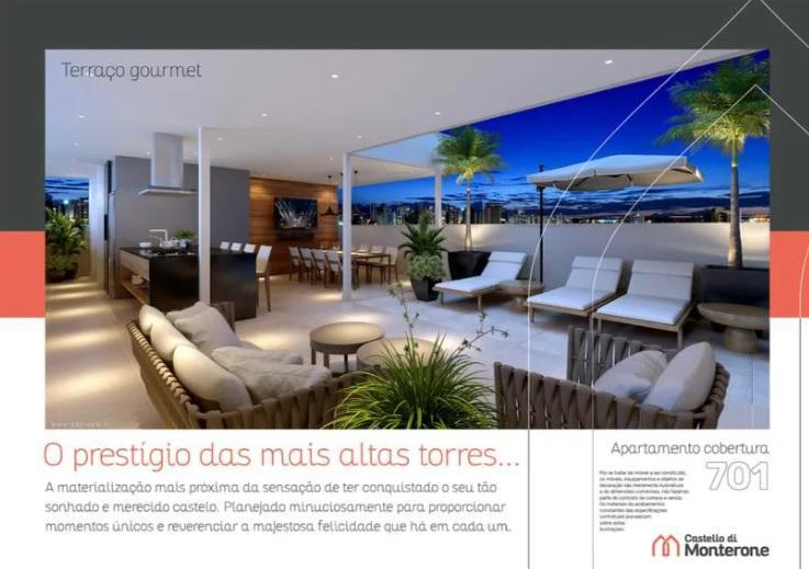 Cobertura, Castelo, 4 Quartos, 4 Vagas, 2 Suítes