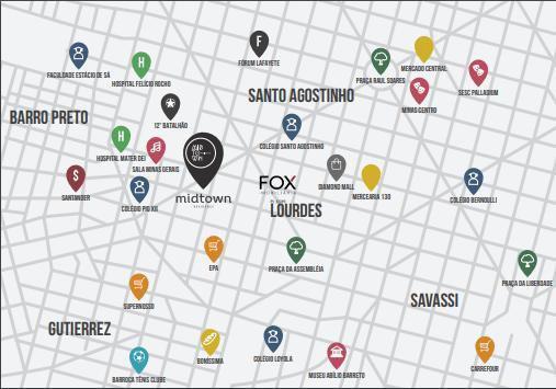 Apartamento, Santo Agostinho, 3 Quartos, 2 Vagas, 2 Suítes