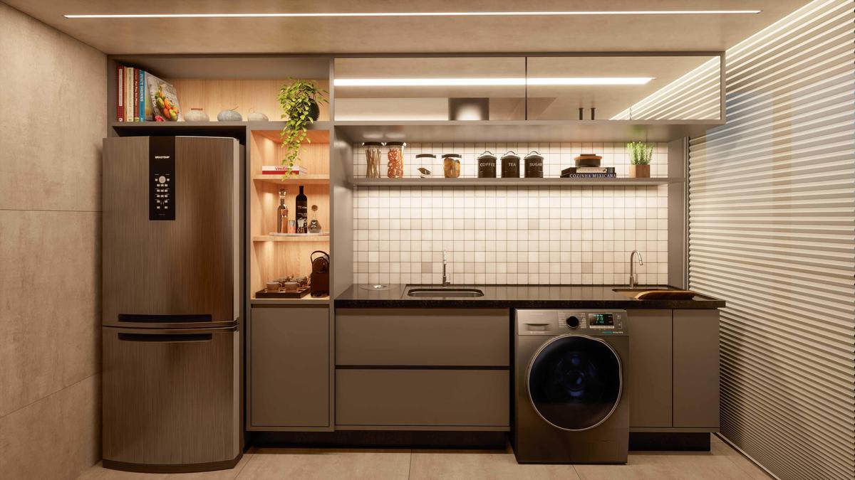 Apartamento, Nova Granada, 2 Quartos, 0 Vaga, 1 Suíte