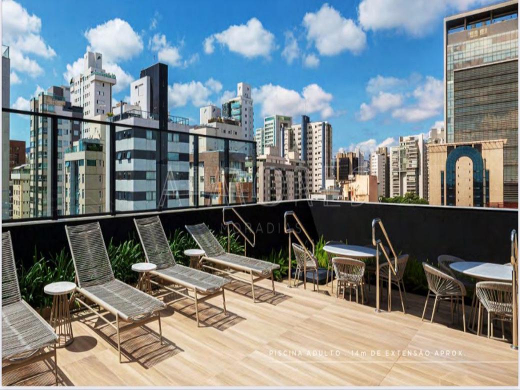 Apartamento, Santo Agostinho, 1 Quarto, 1 Vaga, 1 Suíte