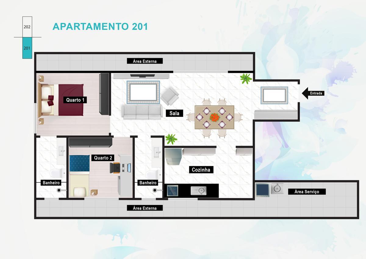 Apartamento, Alto Barroca, 3 Quartos, 2 Vagas, 1 Suíte