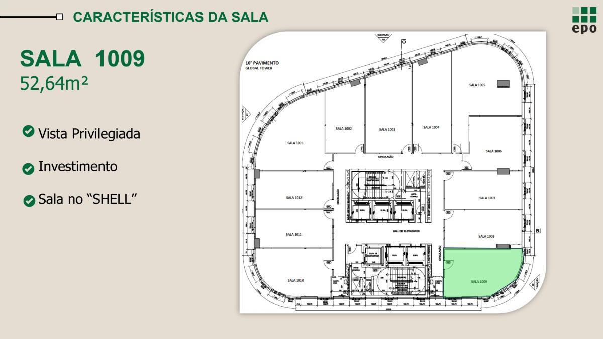 Sala, Fernão Dias, 0 Quarto, 1 Vaga