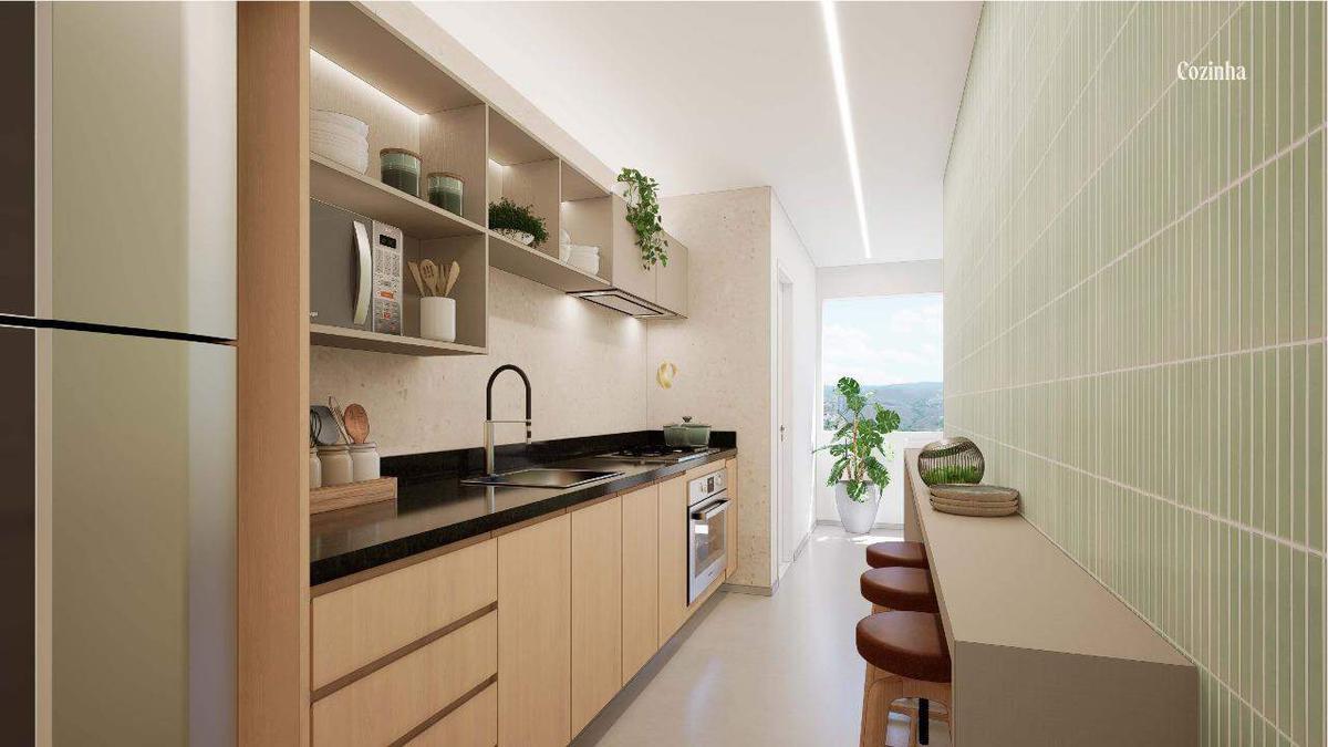 Apartamento, Serra do Curral Del Rey, 3 Quartos, 2 Vagas, 1 Suíte