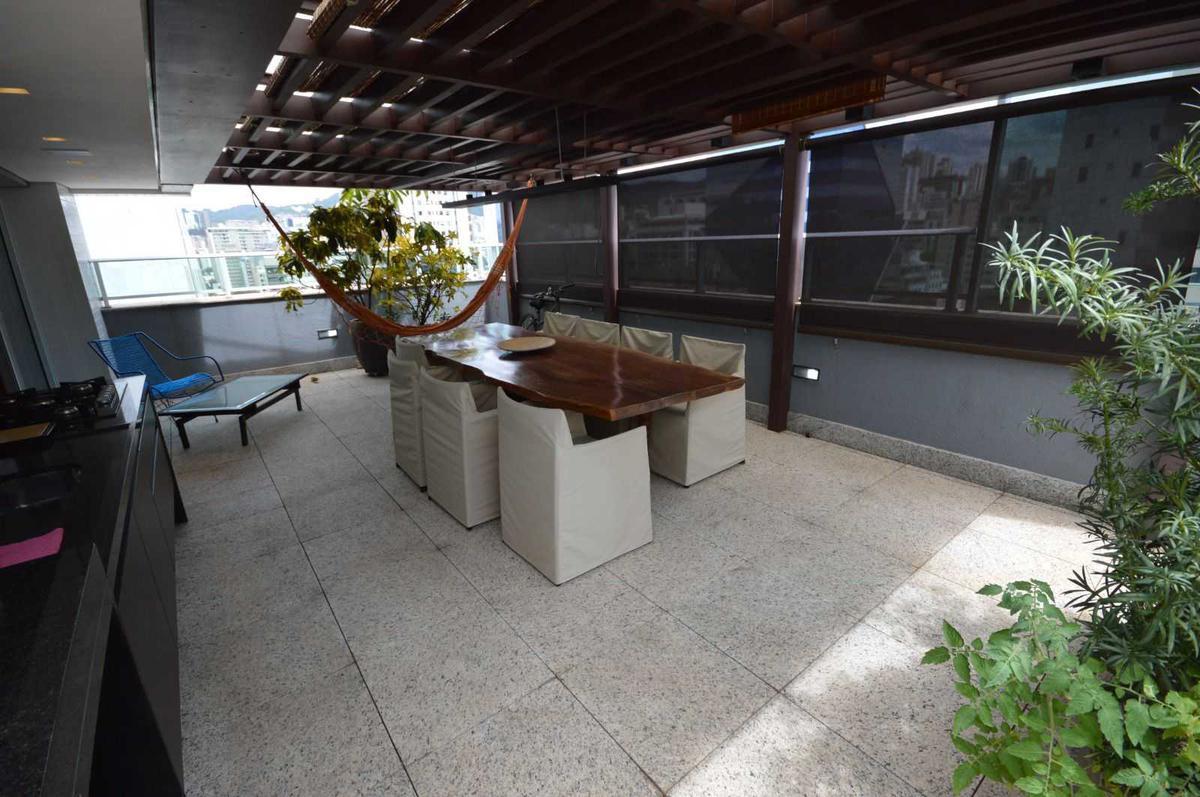 Cobertura, Lourdes, 2 Quartos, 3 Vagas, 1 Suíte