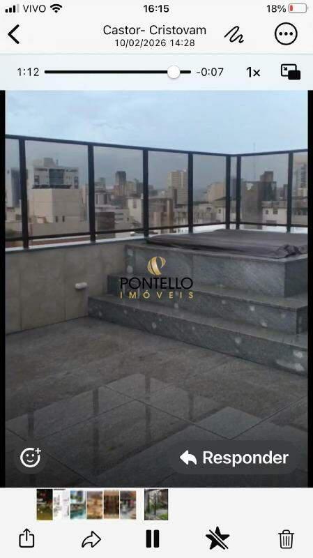 Cobertura, Centro, 3 Quartos, 3 Vagas, 1 Suíte