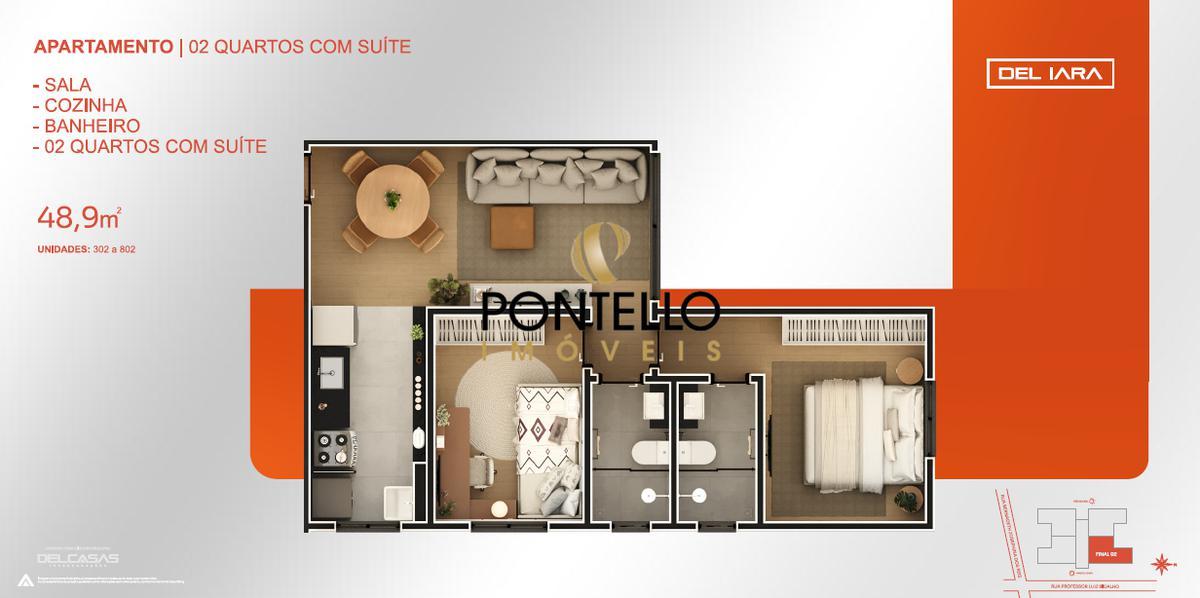 Apartamento, Brasil Industrial, 2 Quartos, 1 Vaga