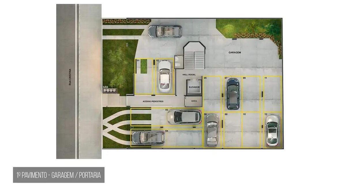 Apartamento, Santo Antônio, 3 Quartos, 2 Vagas, 1 Suíte