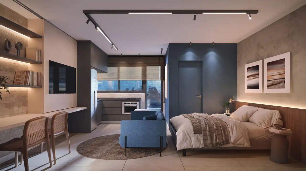 Apartamento, Boa Viagem, 1 Quarto, 0 Vaga, 1 Suíte