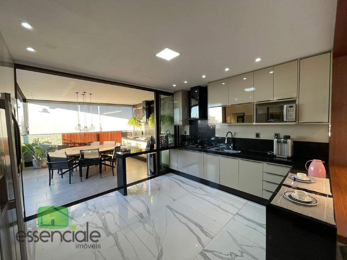 Cobertura, Fonte Grande, 3 Quartos, 4 Vagas, 3 Suítes