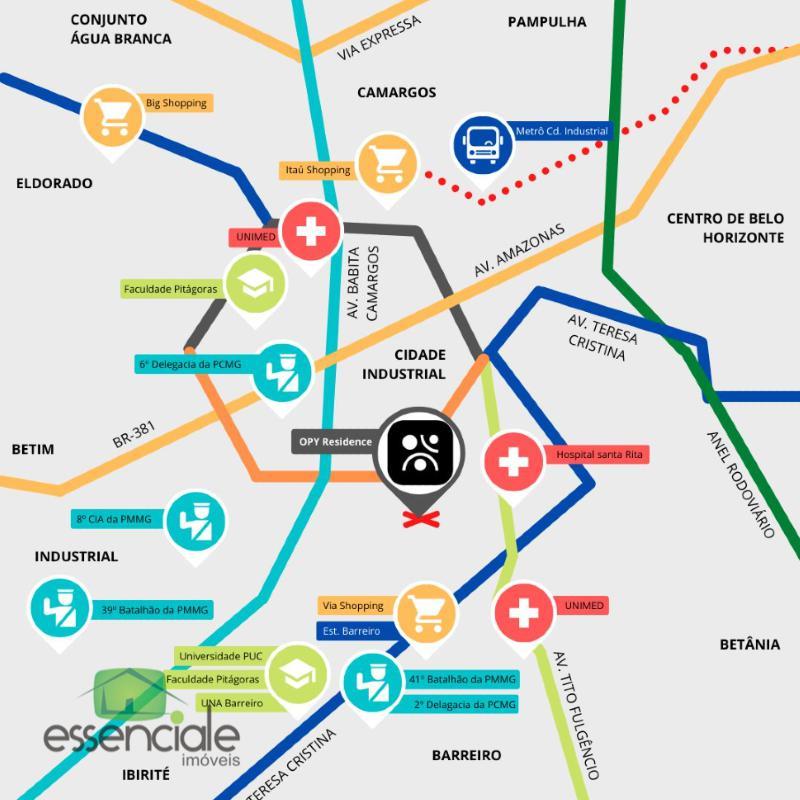 Apartamento, Jardim Industrial, 3 Quartos, 2 Vagas, 1 Suíte