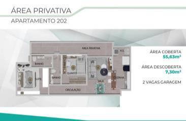 Apartamento, Santa Mônica, 2 Quartos, 2 Vagas, 1 Suíte