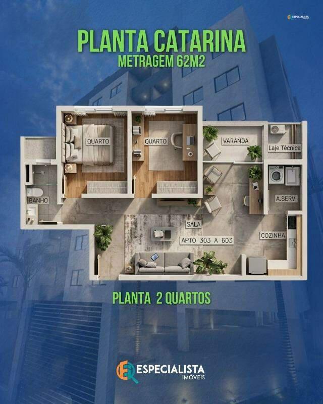 Apartamento, Nossa Senhora das Graças, 3 Quartos, 2 Vagas, 1 Suíte