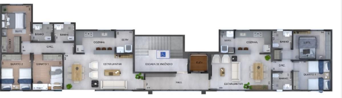 Apartamento, Nova Suíssa, 2 Quartos, 2 Vagas, 1 Suíte