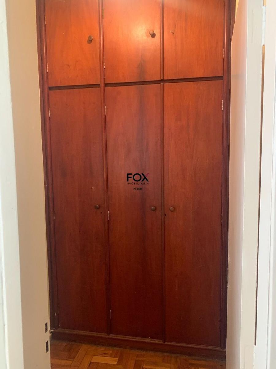 Apartamento, Funcionários, 3 Quartos, 0 Vaga