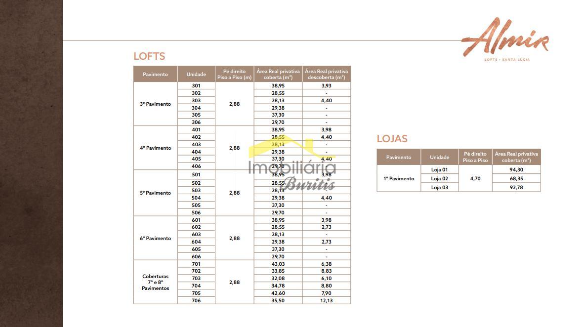 Apartamento, Santa Lúcia, 1 Quarto, 1 Vaga, 1 Suíte