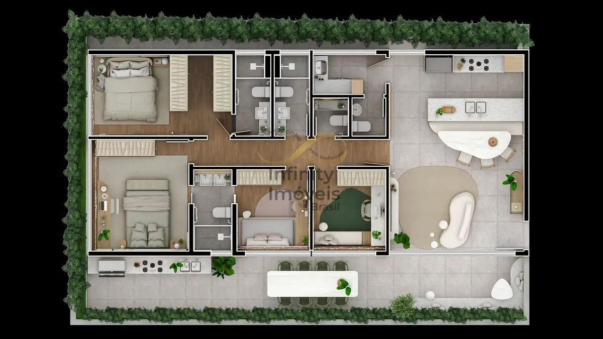 Apartamento, Santa Lúcia, 4 Quartos