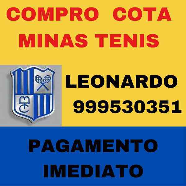 Compro Cota Minas Tênis Clube