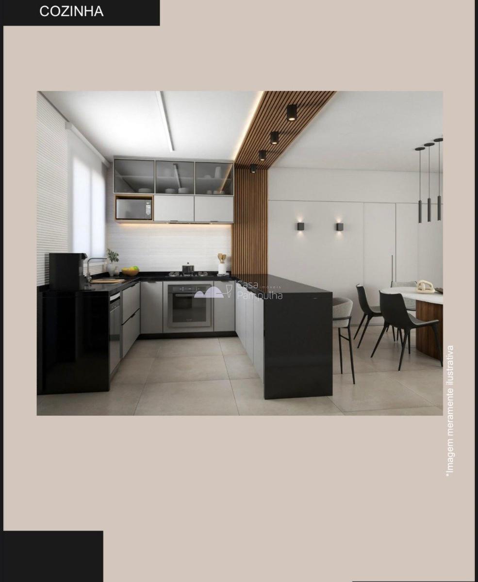 Apartamento, Liberdade, 4 Quartos, 3 Vagas, 1 Suíte