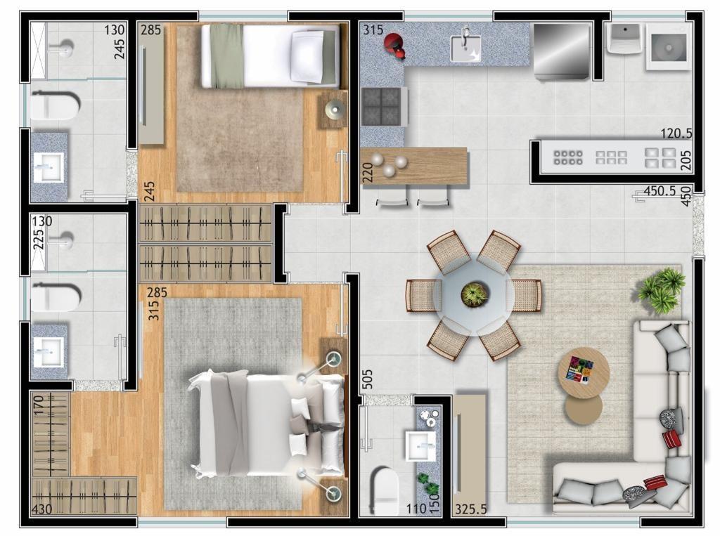 Apartamento, Prado, 2 Quartos, 2 Vagas, 2 Suítes