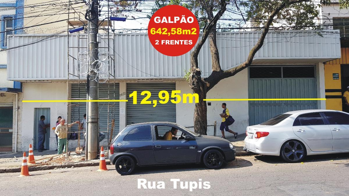 Galpão, Barro Preto, 0 Quarto, 9 Vagas