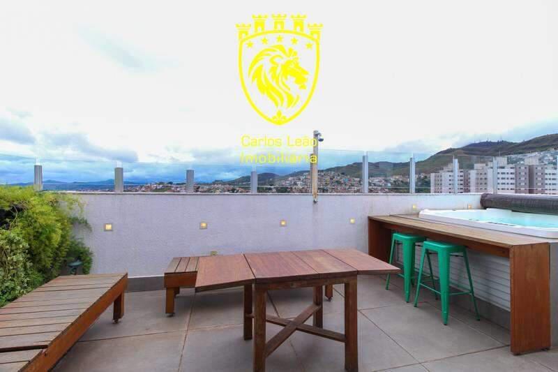 Cobertura, São Lucas, 2 Quartos, 3 Vagas