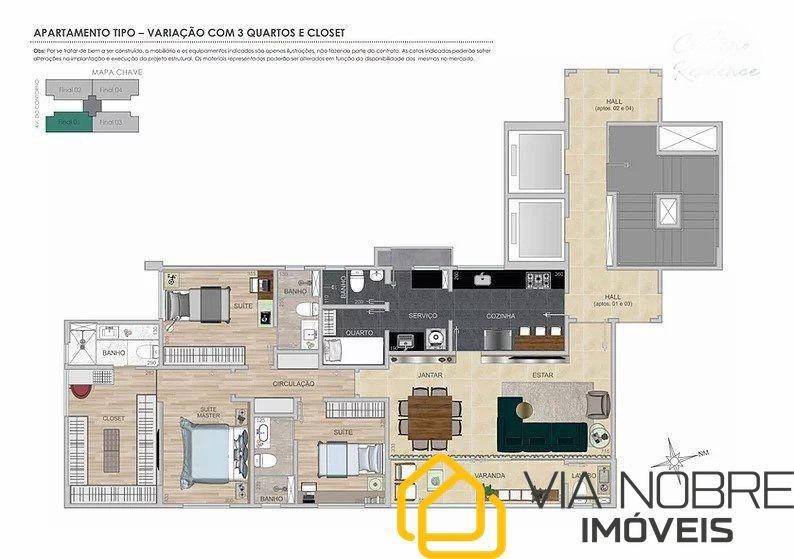 Apartamento, Anchieta, 4 Quartos, 4 Vagas, 2 Suítes