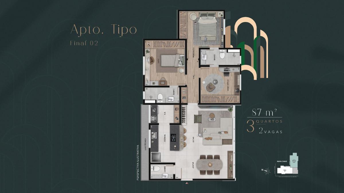 Apartamento, Prado, 3 Quartos, 2 Vagas, 1 Suíte