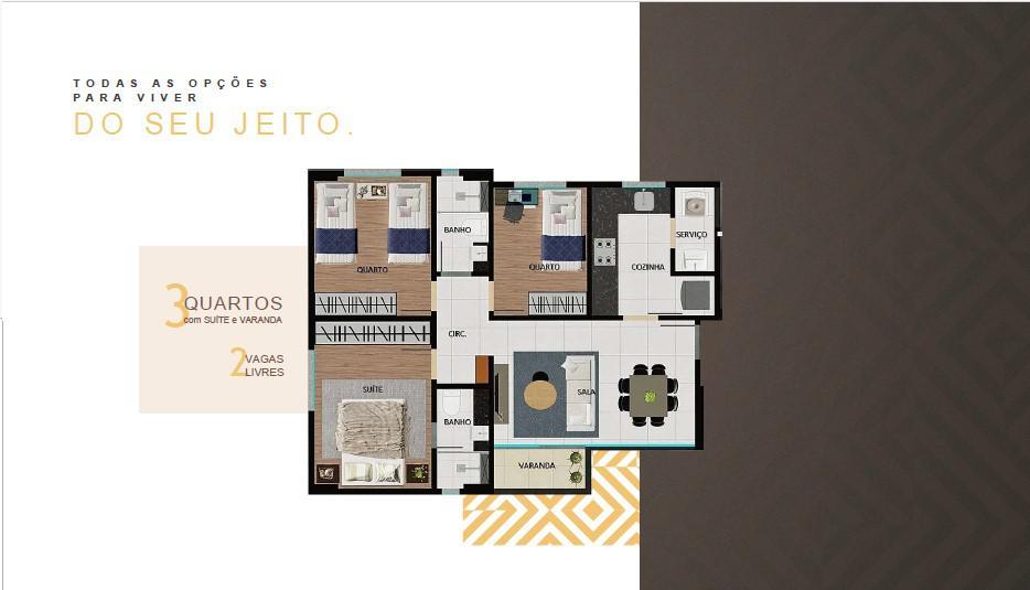 Cobertura, Santo Antônio, 3 Quartos, 2 Vagas, 1 Suíte